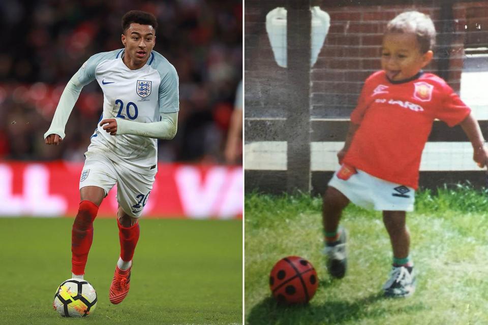  Many thought Warrington-born Jesse Lingard was too small to make it at Manchester United