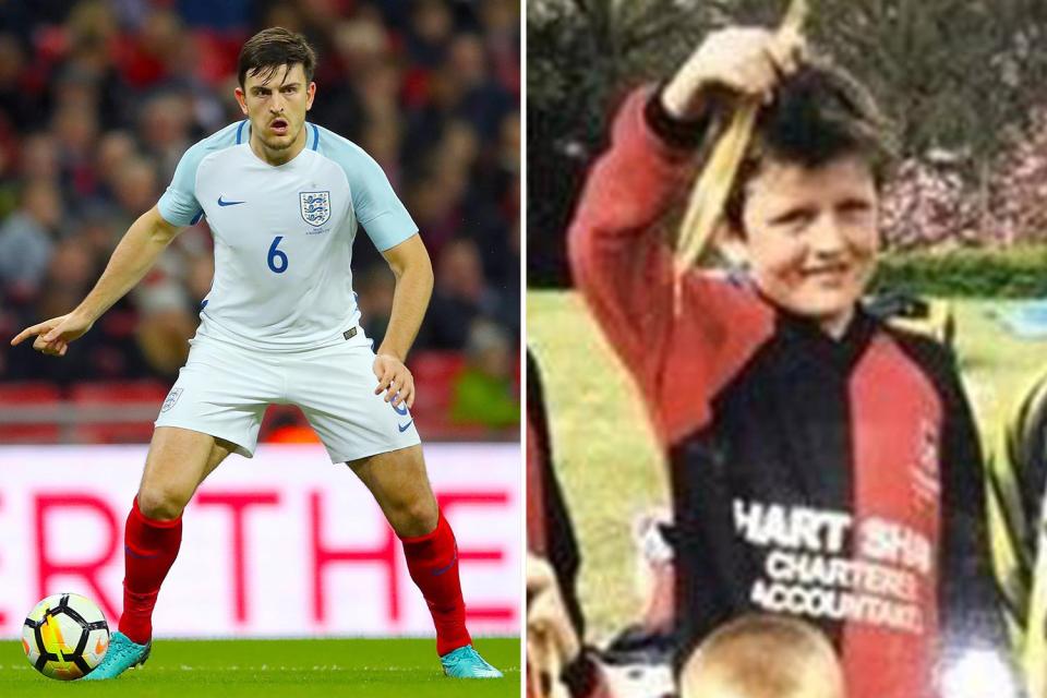  Sheffield-born Harry Maguire is nicknamed 'Slabhead' and has become the rock at the heart of the team's defence