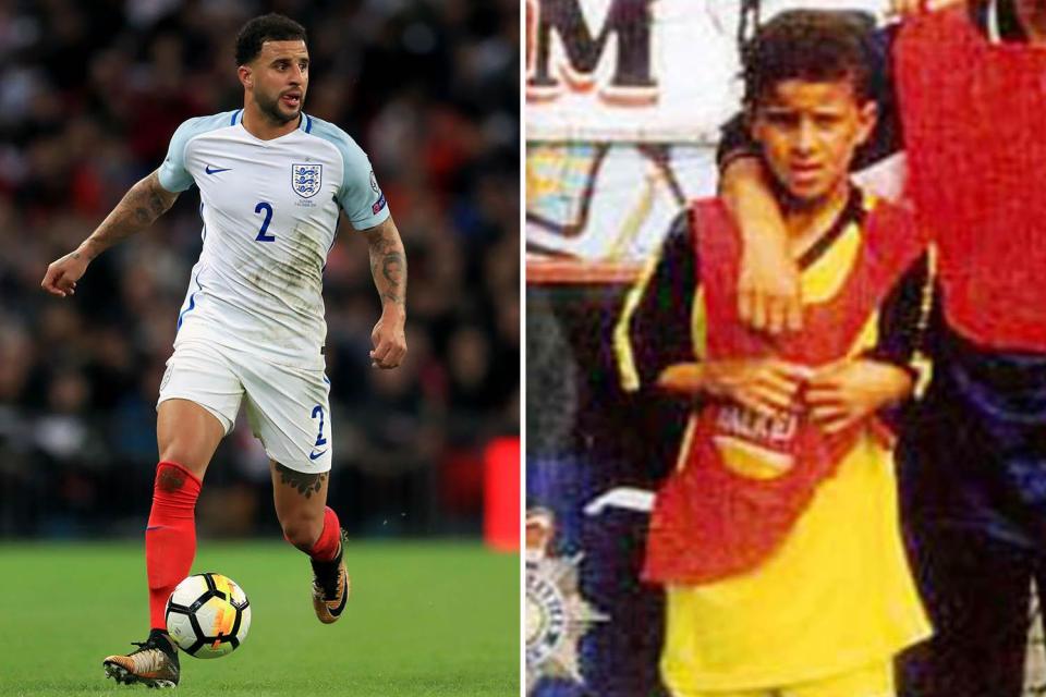  Council estate boy Kyle Walker comes from Sheffield, South Yorkshire