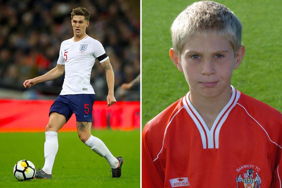  Barnsley boy John Stones has come from hometown club favourite to England star