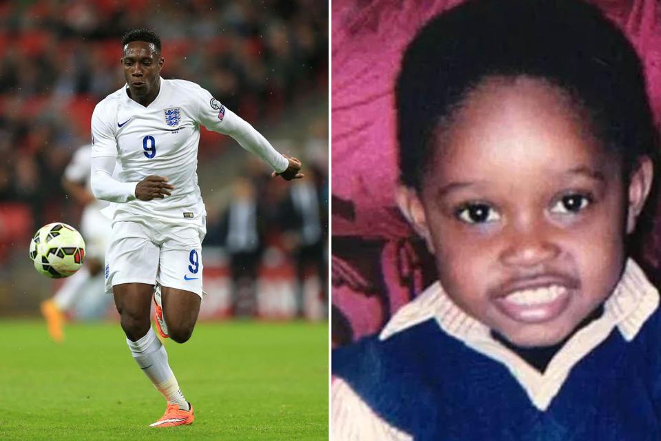  Striker Danny Welbeck grew up on a council estate in Manchester