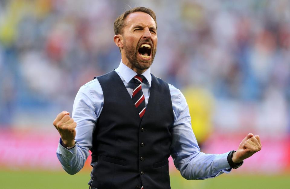  Gareth Southgate's waistcoat continues to grab the headlines