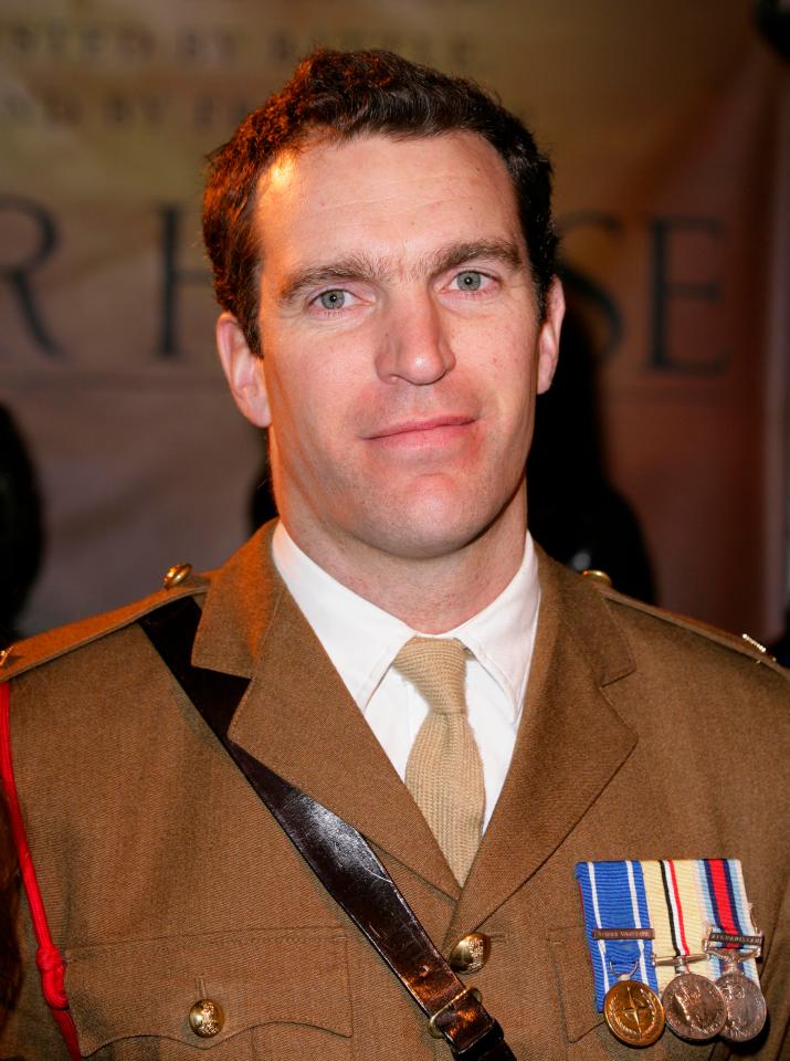  Van Cutsem is a former major with the Household Cavalry’s Life Guards.