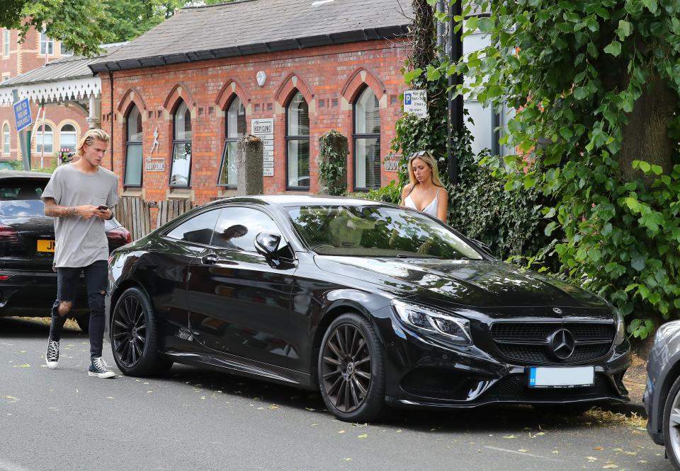  Loris Karius drove Daniella Grace into Cheshire in his £120,000 Mercedes S63