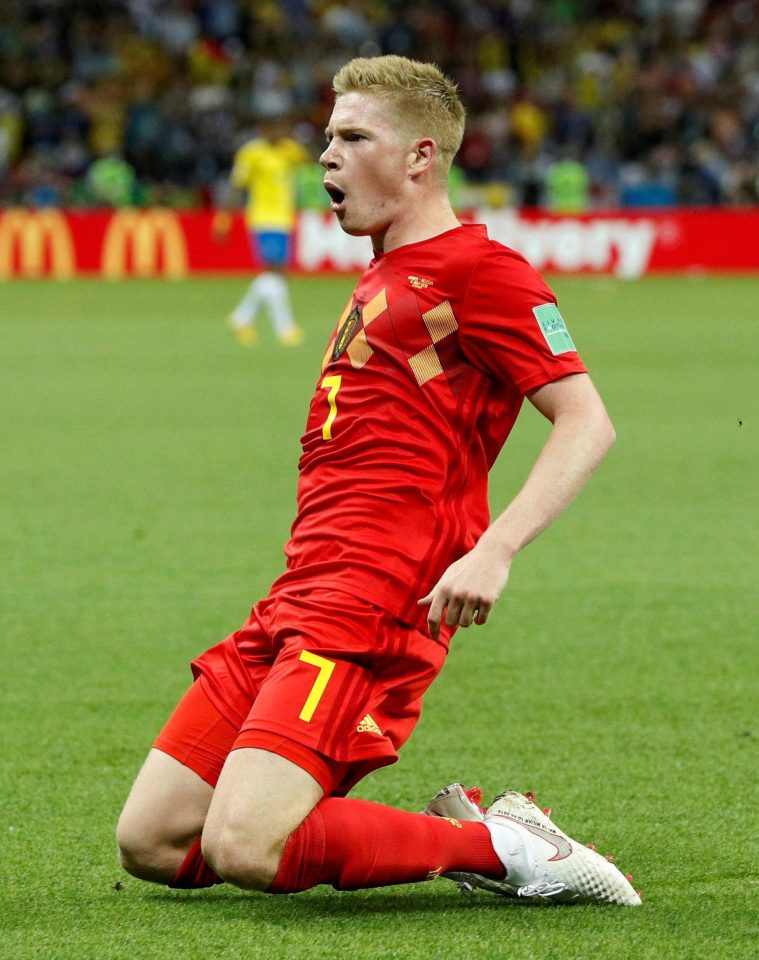  Manchester City playmaker Kevin de Bruyne is a tempting bet to follow up his cracker against Brazil with another long-range goal