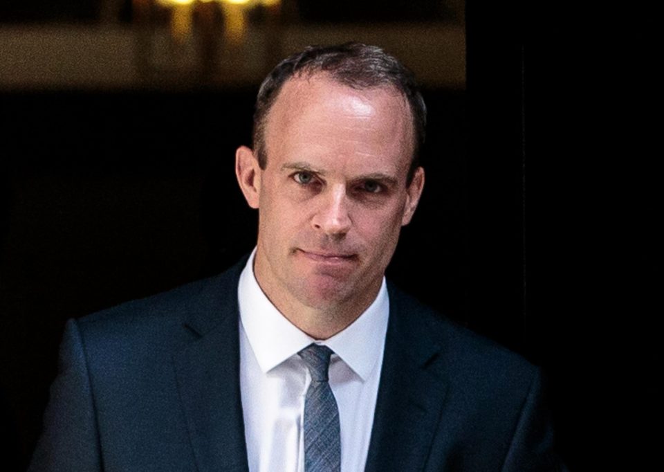  Brexit Secretary Dominic Raab told Brexiteer ministers and MPs to 'stop carping' about Theresa May's post-Brexit proposals