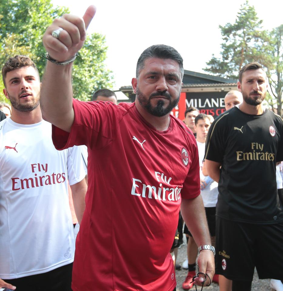  Gennaro Gattuso's AC Milan will now be allowed to compete in the Europe League next season