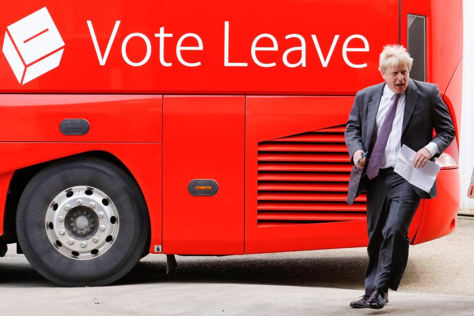  David Halsall, the responsible person for Vote Leave, has been referred to the police