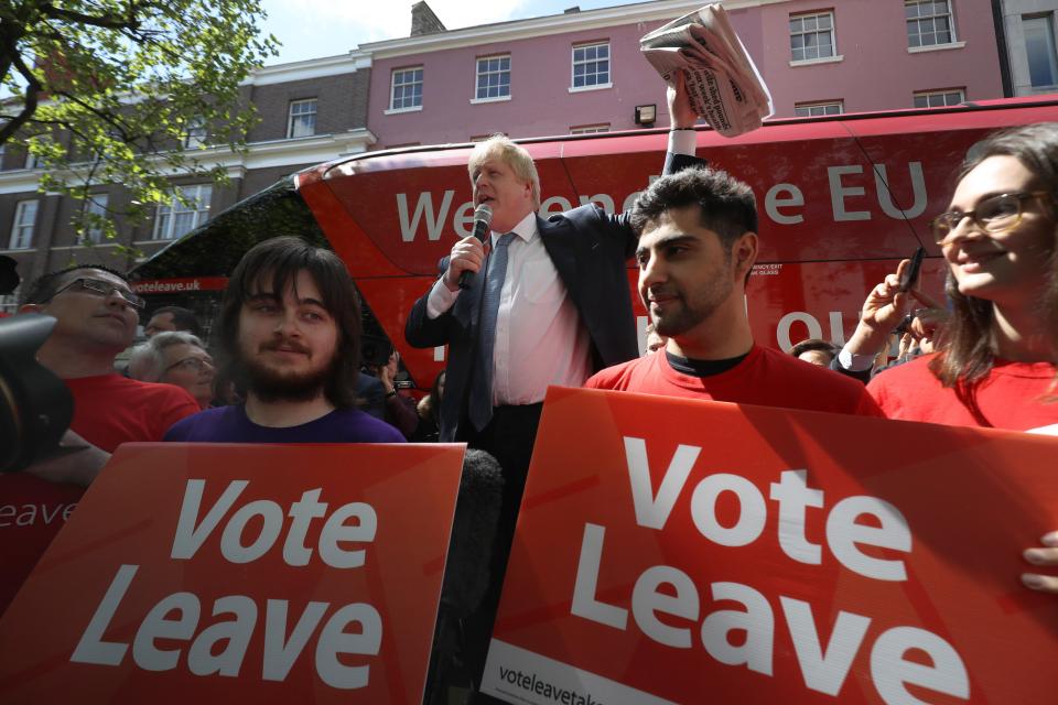  Vote Leave - which was fronted by Boris Johnson, was found to have 'broke electoral law' during the EU referendum