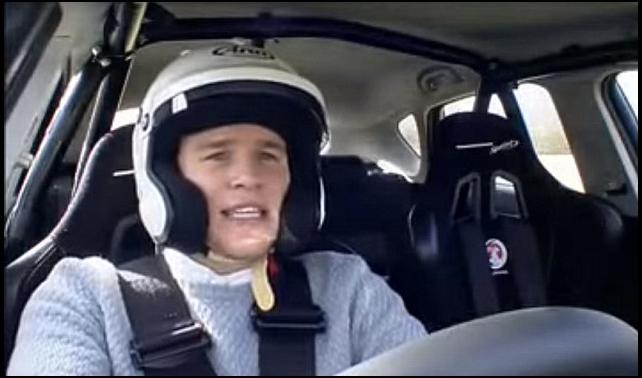 Olly Murs posted the quickest hot lap