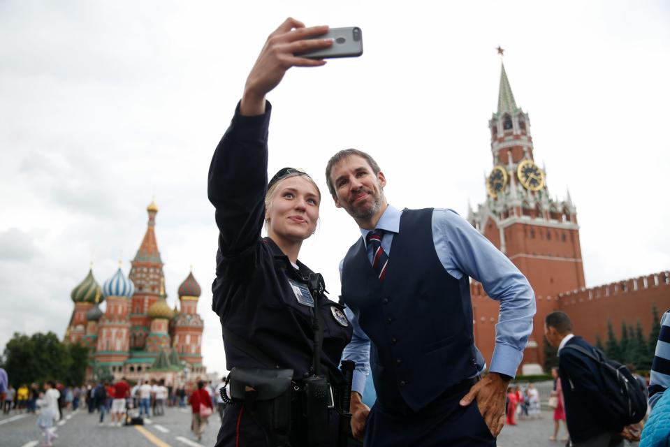  World Cup fans have been surrounding the Southgate lookalike