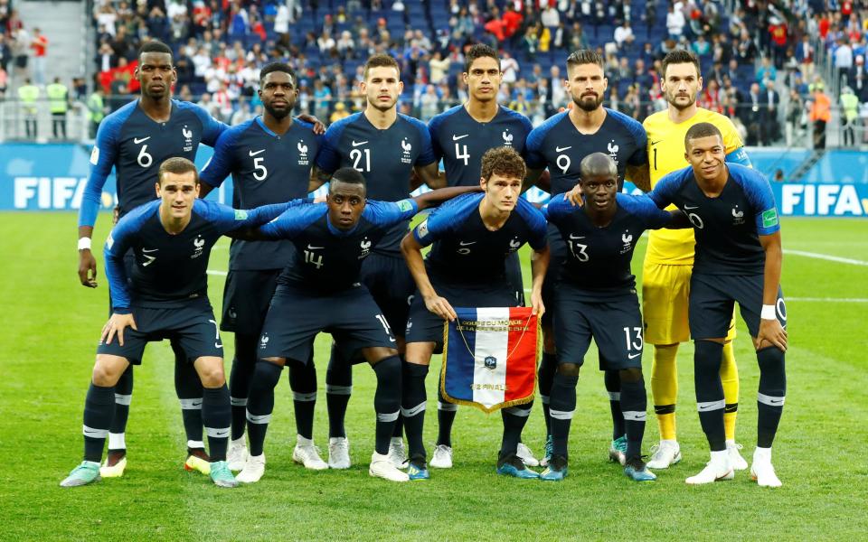  France's class of 2018 are hoping to match the achievement of Les Bleus 20 years ago