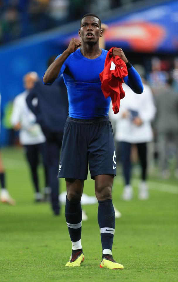  Pogba is a big fan of MMA and has posted videos of himself exercising on social media