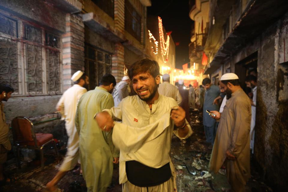 A suicide bomb attack targeted Haroon Bilour a leader of political party Awami National Party during an election campaign in Peshawar