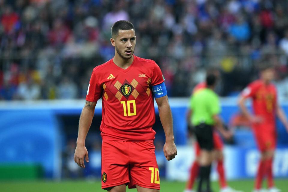 Eden Hazard has been superb for Belgium at the World Cup