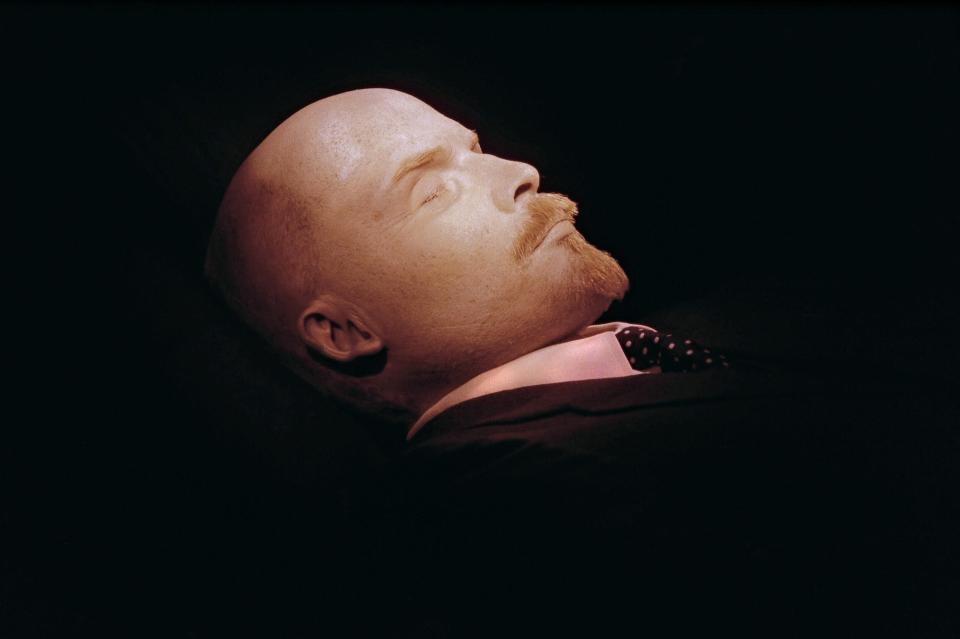  Lenin is among the big-name Russian leaders to be embalmed and laid in state