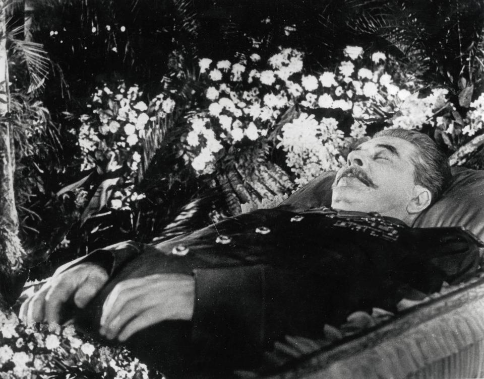  Stalin's followers were also given a chance to see his embalmed body after he died