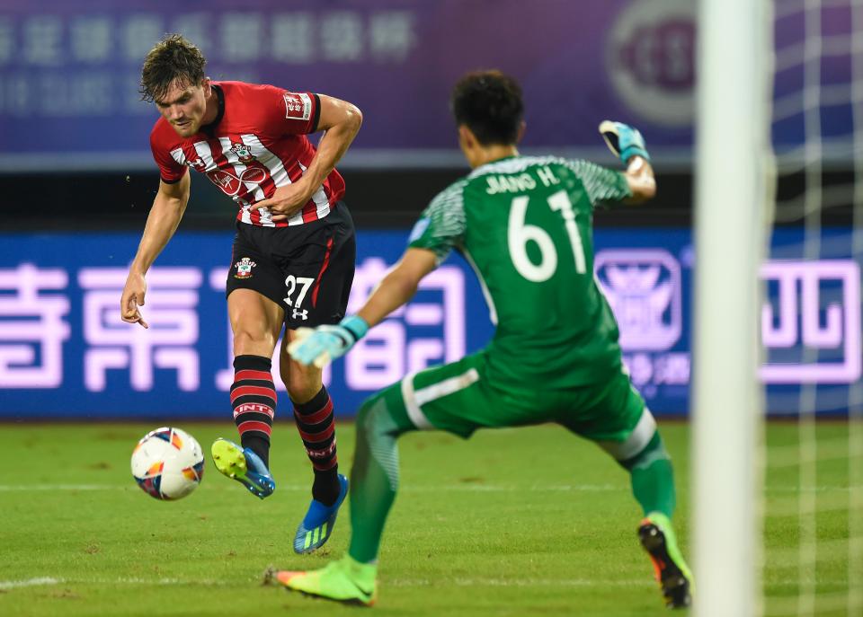  Southampton's former England Under-20 forward Sam Gallagher has already had three loan spells - with MK Dons, Blackburn Rovers and Birmingham City