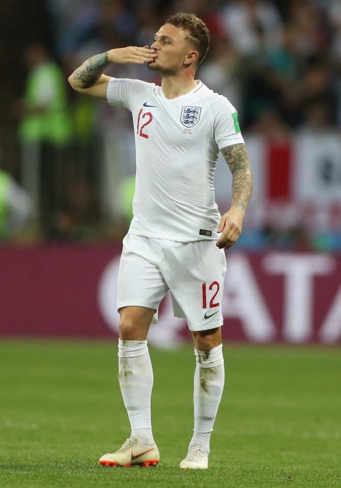 Trippier savours becoming only the third England player in history to score a World Cup semi-final goal