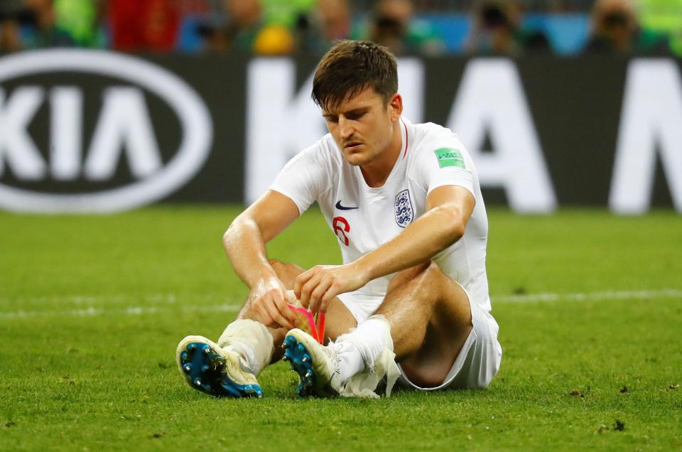  Maguire and his England team-mates will face Belgium today in the World Cup third place play-off