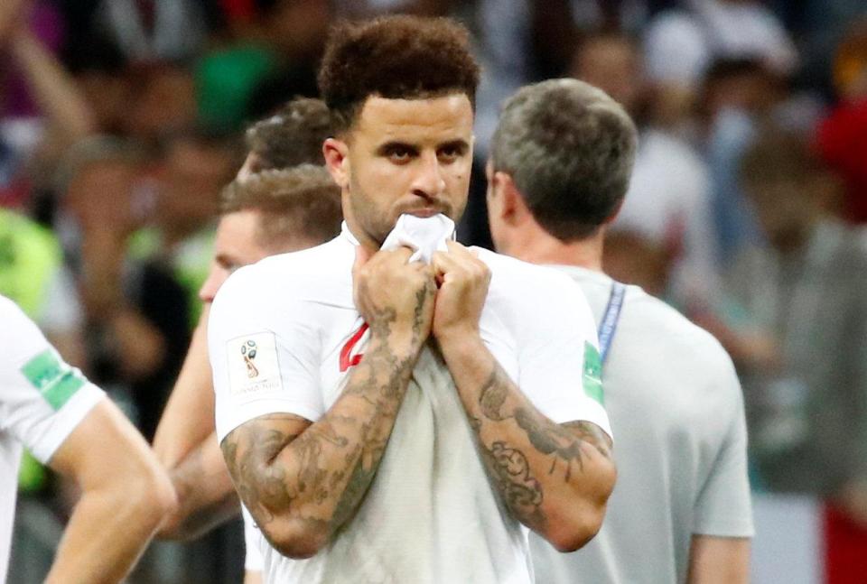  Kyle Walker's defensive errors were exposed with the right-back playing at centre-back