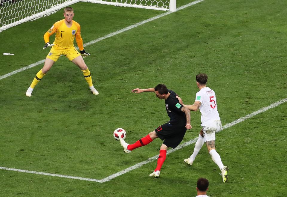  Mario Mandzukic scored the extra-time winner against England