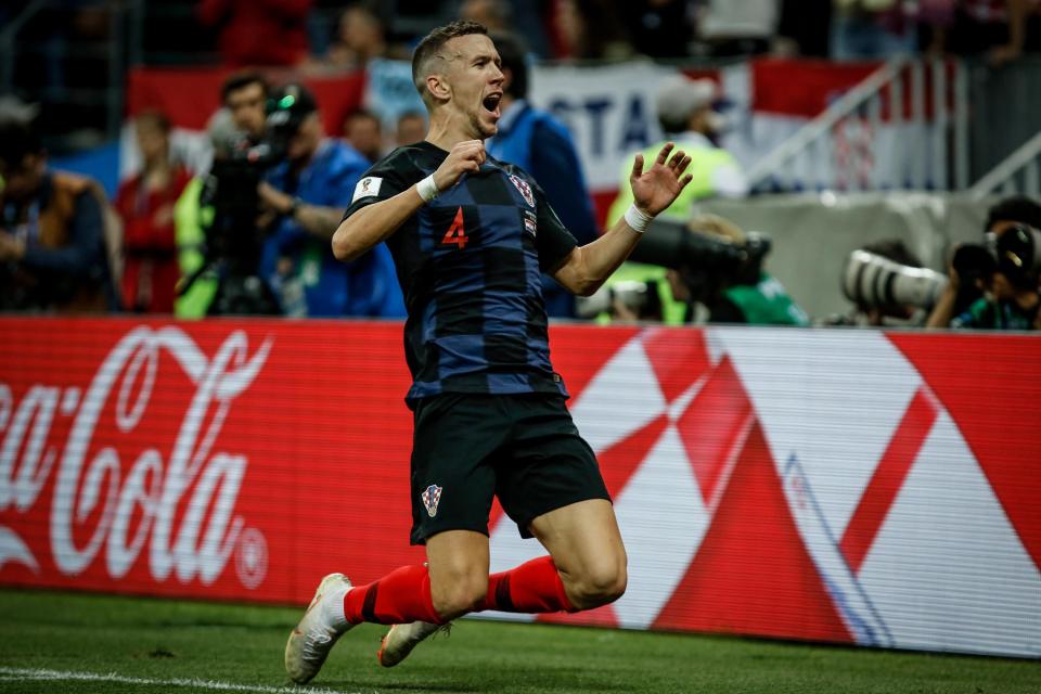 Ivan Perisic scored and set-up a goal in Croatia's 2-1 win over England