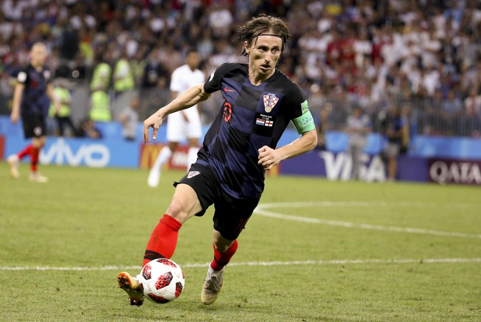  Luka Modric has been one of the key figures in Croatia's run to the final