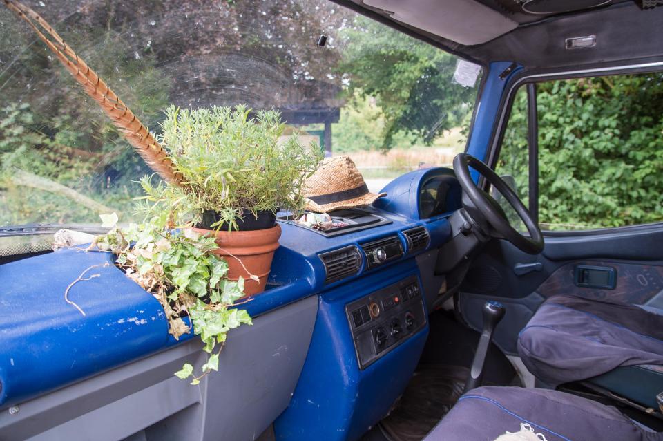  Mike lives in the van on his own