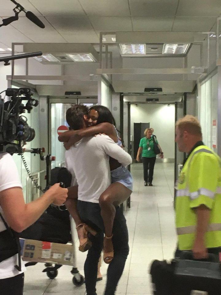 Millions watched Frankie greet Samira at the airport after she chose to leave early