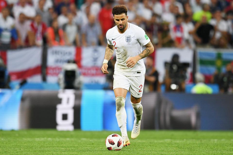  Walker excelled in a new defensive position under Gareth Southgate