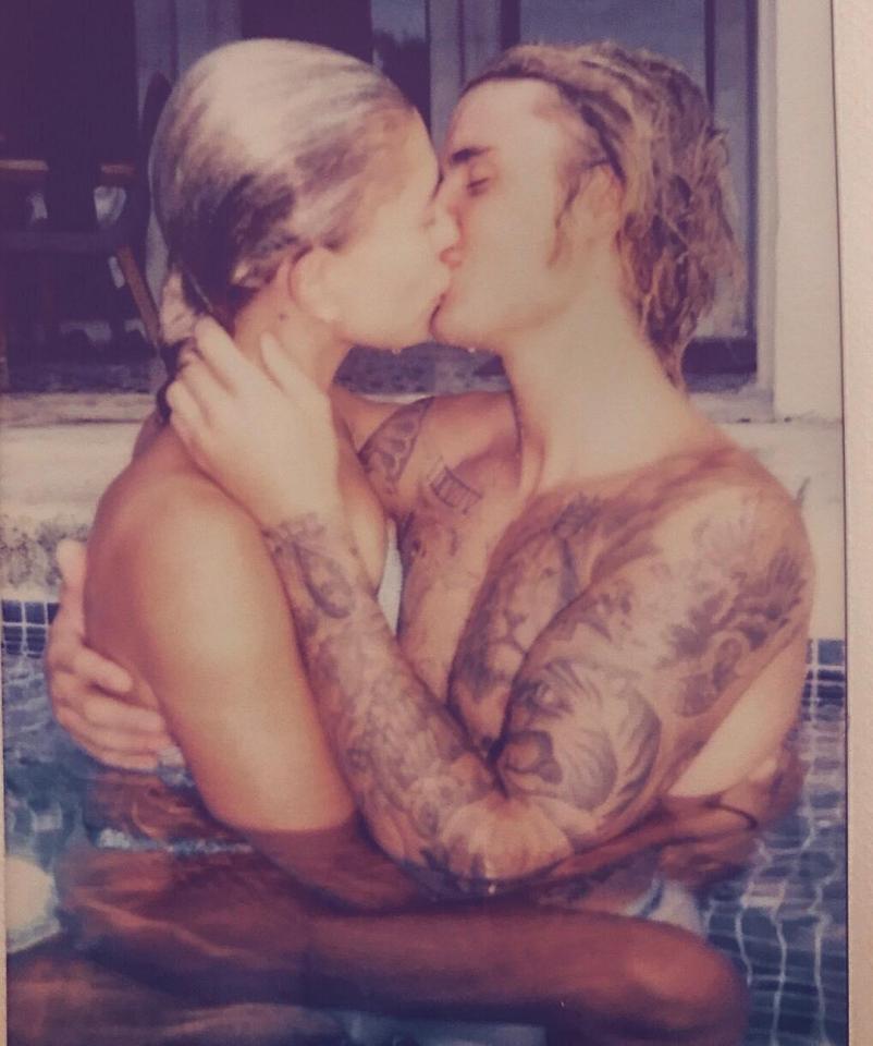  Justin shared another steamy picture of him with new fiance Hailey