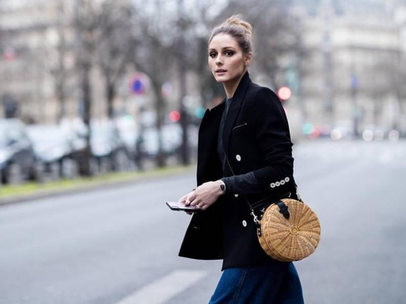 Style queen Olivia Palermo was spotted with the bag in Paris