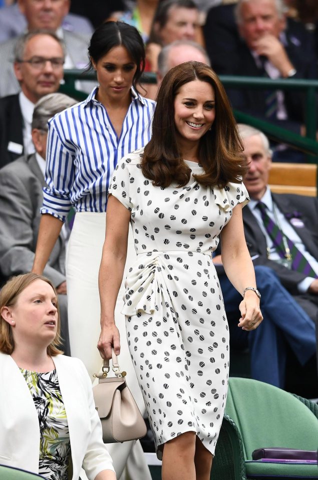 Kate leads the way at the pairs first solo outing together