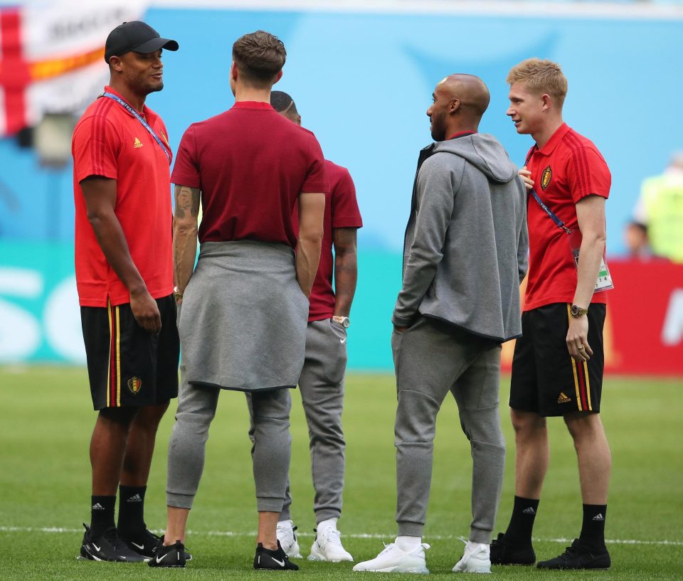 There was a strong Man City flavour in Belgium vs England