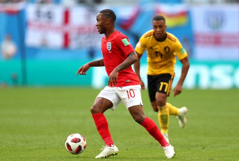  Sterling was a constant livewire for England but failed to score at the World Cup