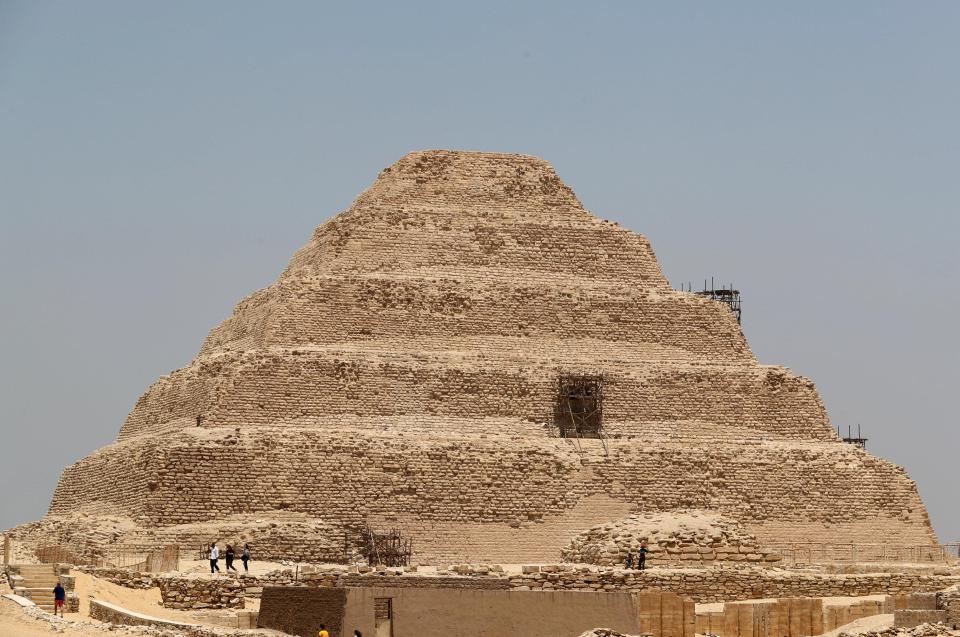  The Step Pyramid of Saqqara, in Giza