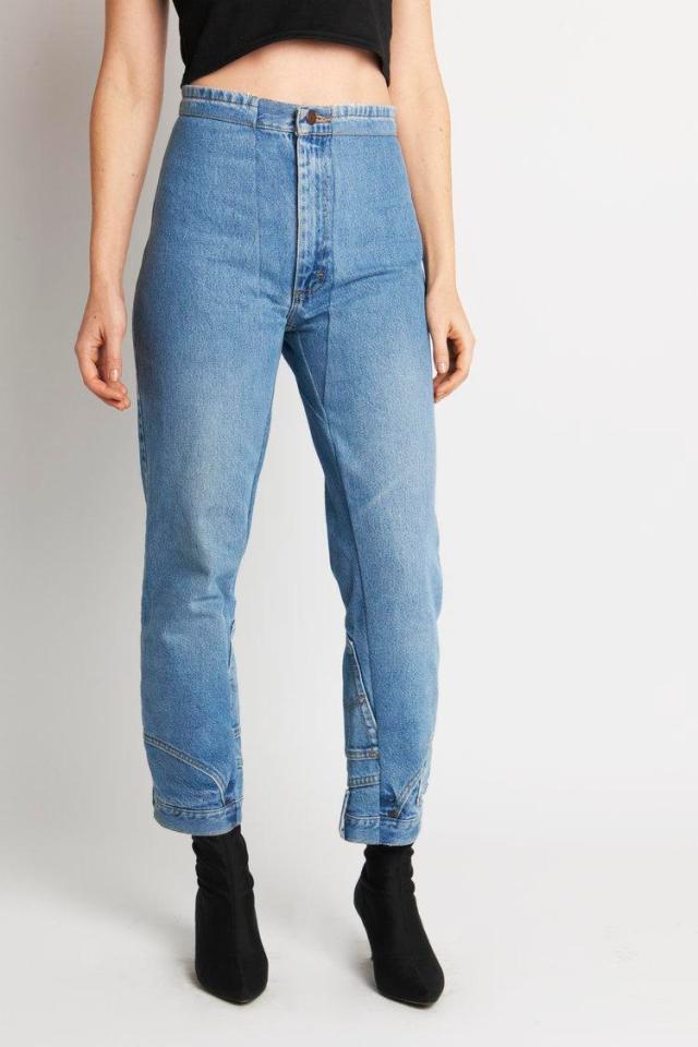  Upside-down jeans are the bizarre new denim trend