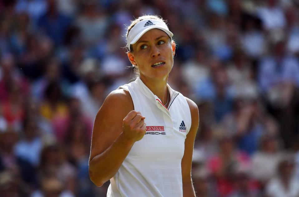 Angelique Kerber beat Serena Williams to be crowned Wimbledon champion