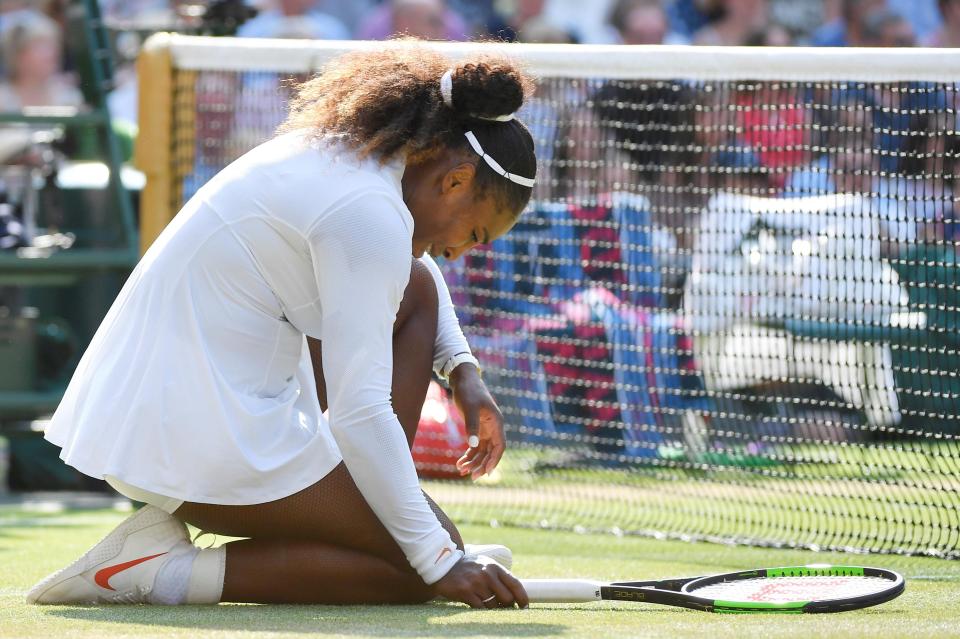 Serena Williams battled so hard all fortnight but fell short on final day