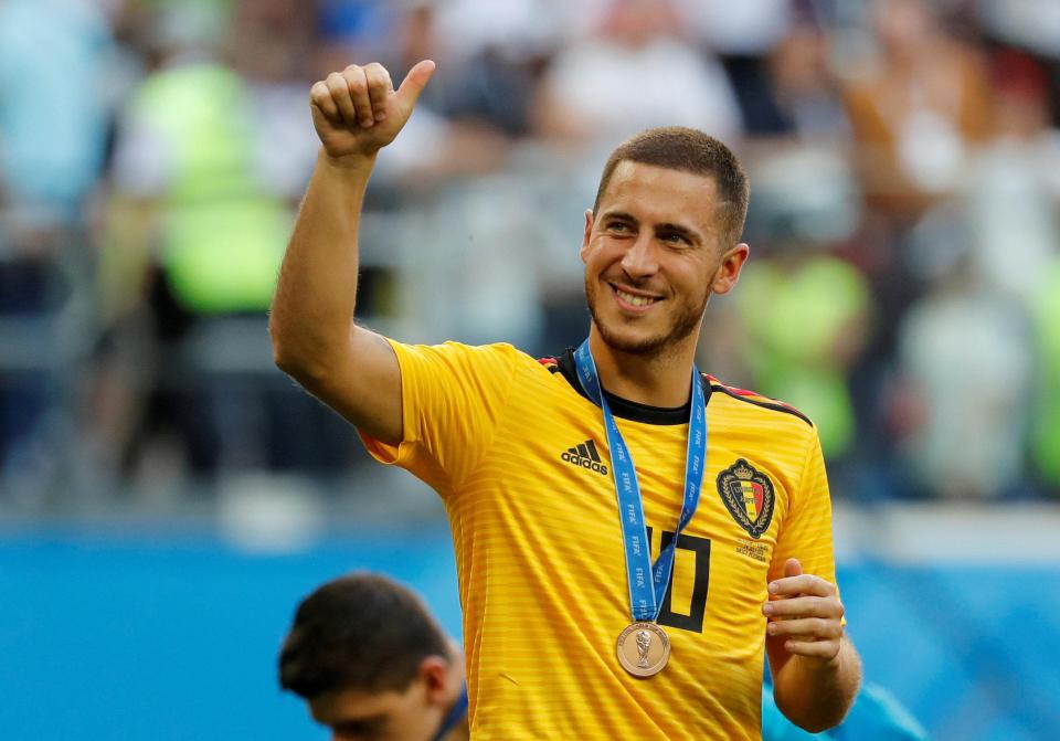  Chelsea want a world record fee to sell Eden Hazard