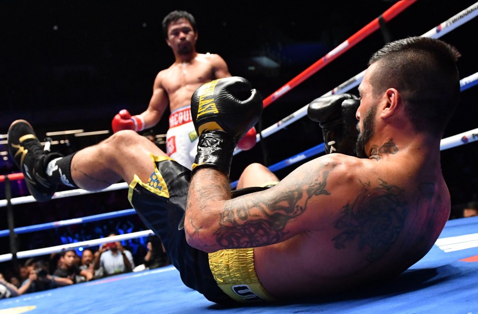 The 39-year-old knocked out Lucas Matthysse to become WBA world welterweight champion