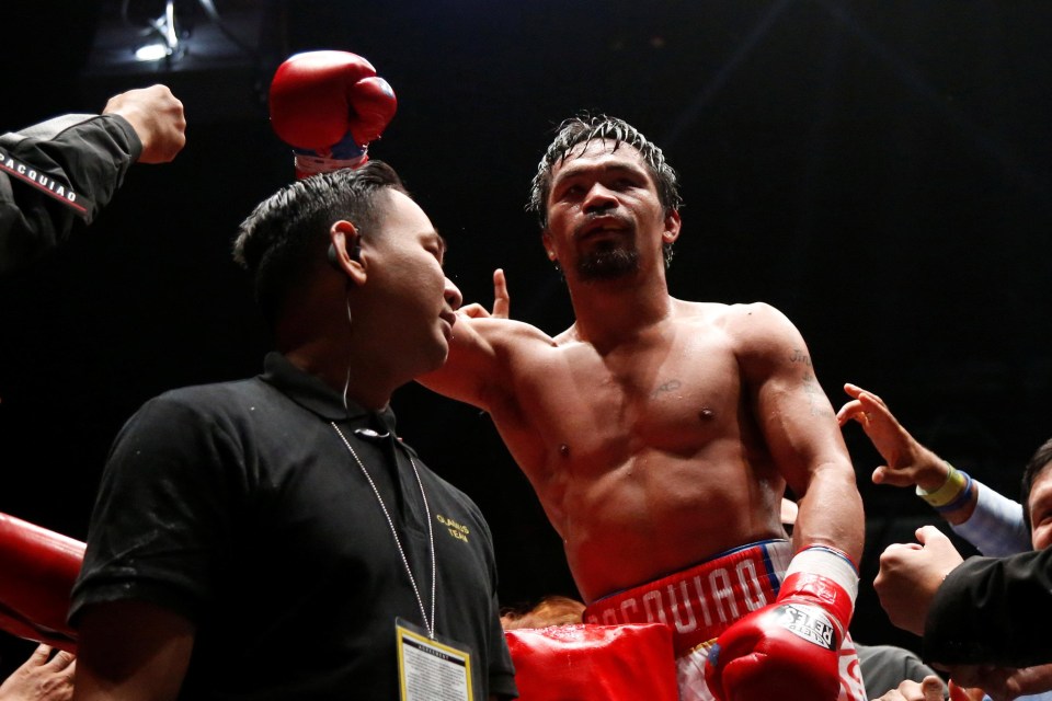 It’s the 11th major world title the Filipino slugger has picked up in his glorious 23 year professional boxing career