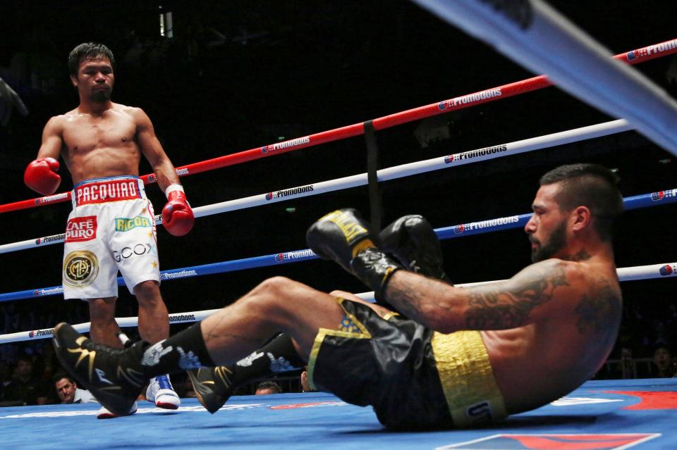 The 39-year-old knocked out Lucas Matthysse to become WBA world welterweight champion