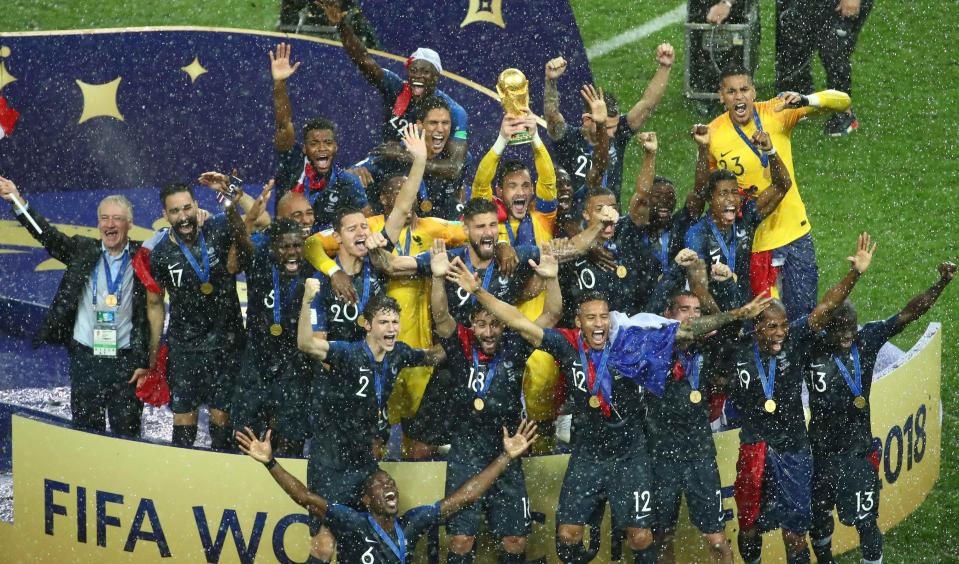 France are the 2018 World Cup champions after a 4-2 win over Croatia