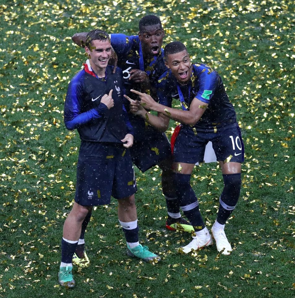 France now have two stars on their shirt following their World Cup win