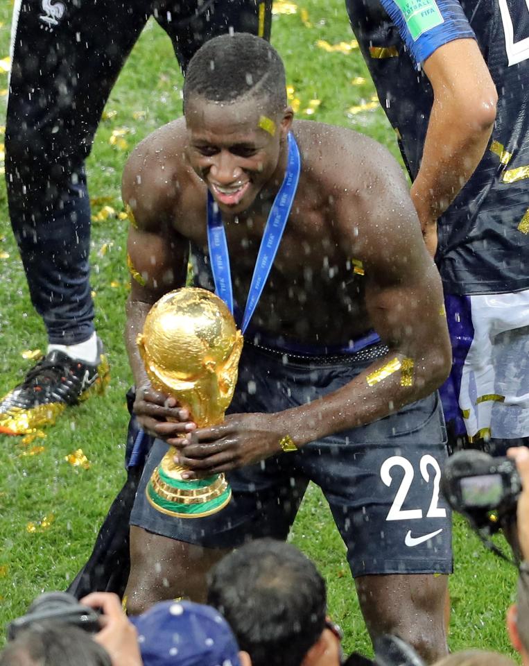  Benjamin Mendy won the World Cup with France