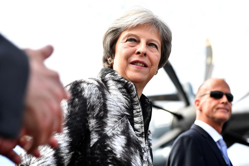  Theresa May is trying to keep her Brexit plan alive