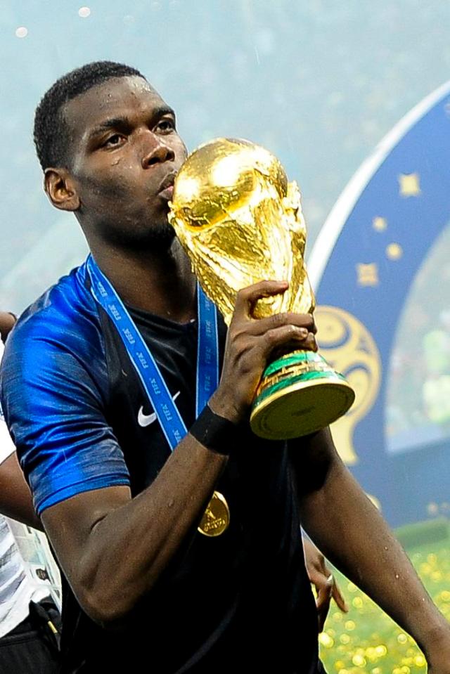  Pogba was one of France's star performers as they lifted the World Cup trophy in Russia