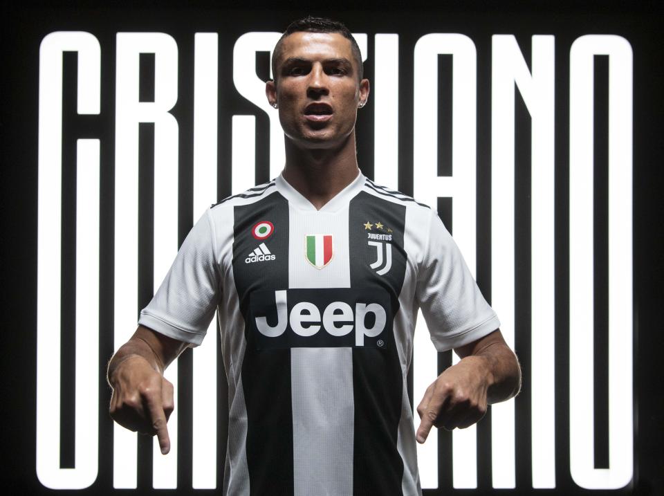  Ronaldo, 33, went for £90m to Juventus, £10m more than Madrid paid Manchester United for his services in 2009